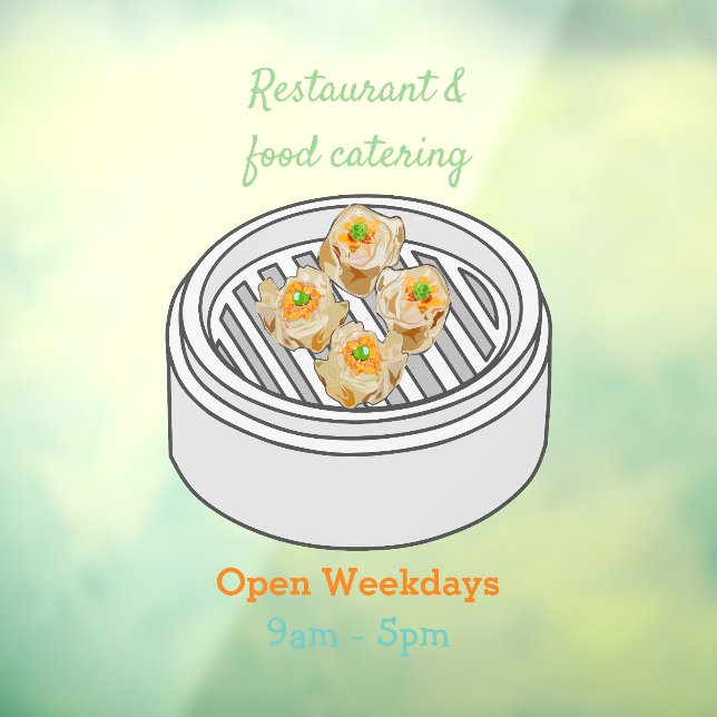 Shumai dim sum cartoon illustration (Sheet 3)