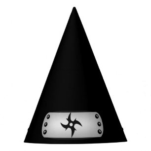 Shuriken Design Birthday Party Hat