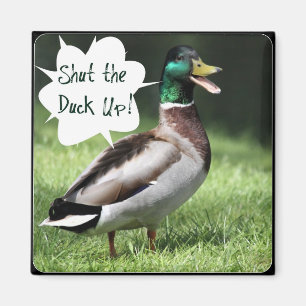 Shut the Duck Up Magnet