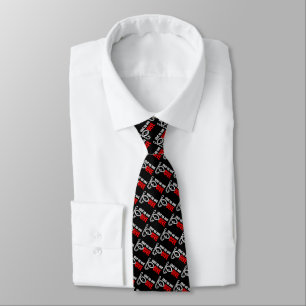 Shut up and dive tie