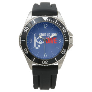 Shut up and dive watch