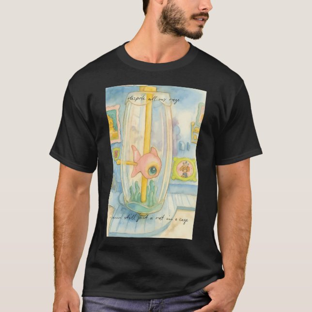 Shut Up And Fishing T-Shirt (Front)