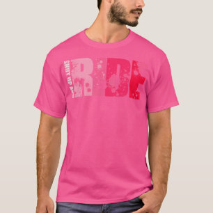 Shut Up And Ride Girls Ride Dirt Bikes Motocross L T-Shirt