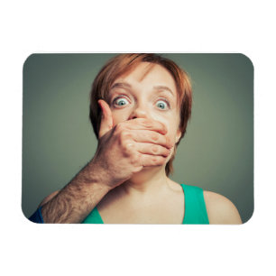 Shut up. Fine art Magnet