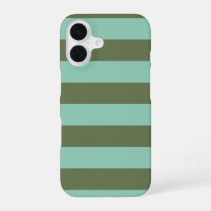 Shutters & Pear Stripe Pattern iPhone 16 Case