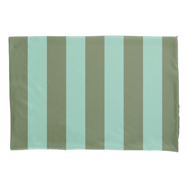 Shutters & Pear Stripe Pattern Pillowcase (Front)