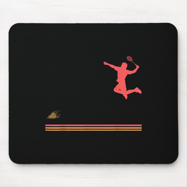 Shuttle Badminton 0  Mouse Pad (Front)