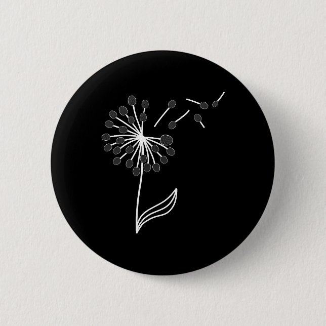 Shuttle Badminton  6 Cm Round Badge (Front)
