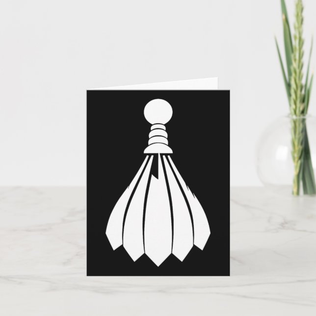 Shuttle Badminton Instructor  Card (Front)