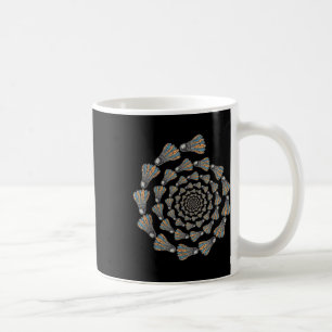 Shuttle Badminton Love Team Player Coach  Coffee Mug