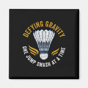 Shuttle Badminton Magnet