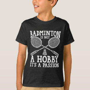 Shuttle Badminton Player T-Shirt