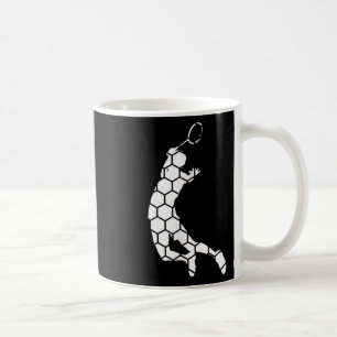 Shuttle Badminton Squash Badminton Player Coffee Mug
