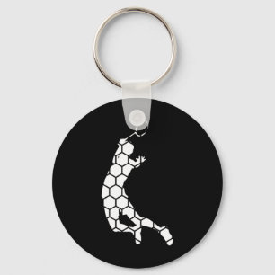 Shuttle Badminton Squash Badminton Player Key Ring
