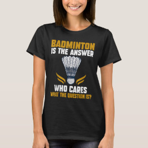Shuttle Badminton T-Shirt