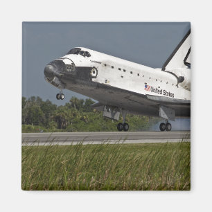 Shuttle Endeavour landing Kennedy Space Centre Magnet
