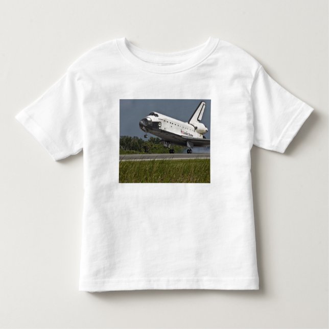 Shuttle Endeavour landing Kennedy Space Centre Toddler T-Shirt (Front)