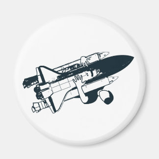 Shuttle Hugger Magnet