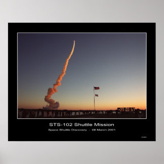 Shuttle-ksc-01pp-0437 Poster