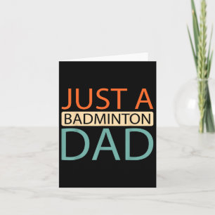 Shuttle Racquet Court - Player Team Just A Badmint Card