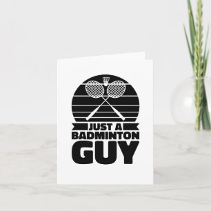 Shuttle Racquet Court Racket - Team Just A Badmint Card