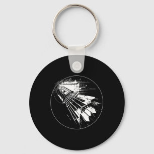 Shuttle Sketch Featherball Key Ring