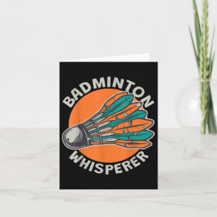 Shuttle Sport Ball Sport Badminton Whisperer For M Card
