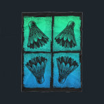 Shuttle Sports Badminton Player  Fleece Blanket<br><div class="desc">Shuttle Sports Badminton Player</div>