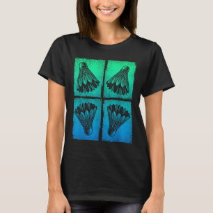 Shuttle Sports Badminton Player T-Shirt