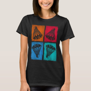 Shuttle Sports Badminton Player  T-Shirt