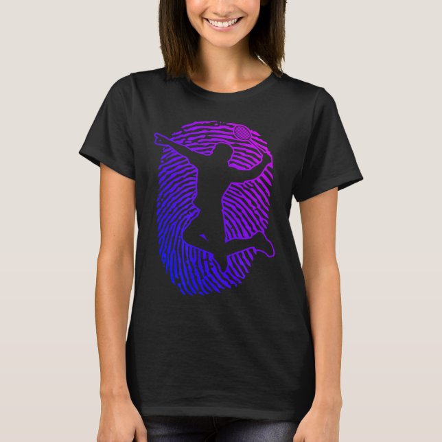 Shuttle Squash Badminton Badminton Player  T-Shirt (Front)