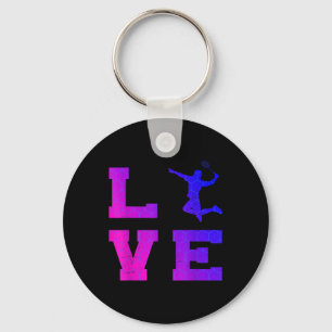 Shuttle Squash Womens Badminton Mens  Key Ring