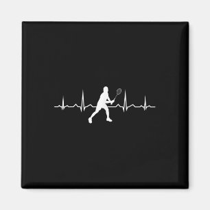 Shuttle Squash Womens Badminton Player  Magnet
