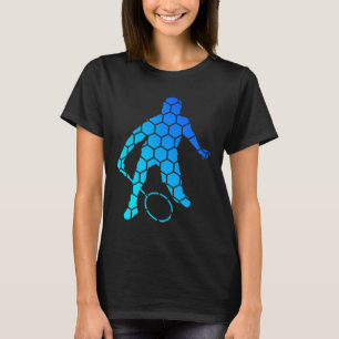 Shuttle Womens Badminton Squash Men  T-Shirt