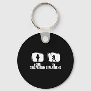 Shuttle Your Girlfriend My Girlfriend Funny Dminto Key Ring