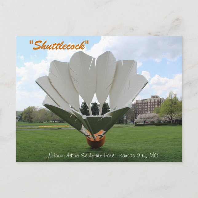 Shuttlecock # 2 postcard (Front)