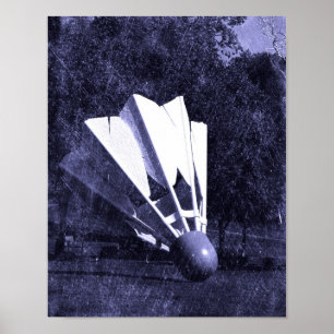 Shuttlecock Blues Poster