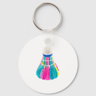 Shuttlecock Key Ring