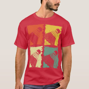 Shuttlecocks Badminton Ball Badminton Player T-Shirt