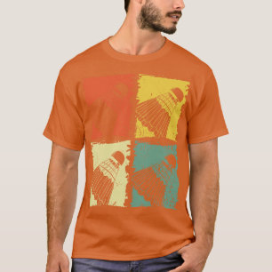 Shuttlecocks Badminton Ball Badminton Player T-Shirt