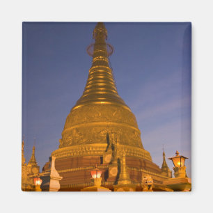 Shwe Myin Tin Temple, dusk, Make Tehi Lar, Magnet