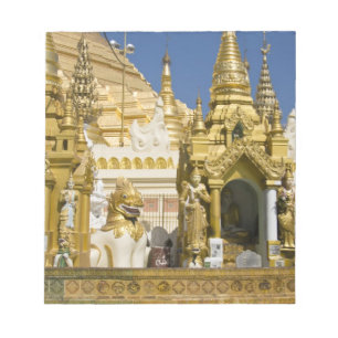 Shwedagon Pagoda (Paya), large temple site that Notepad