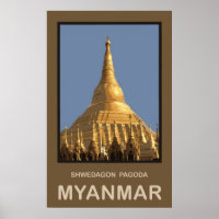 Shwedagon Pagoda Yangon Myanmar