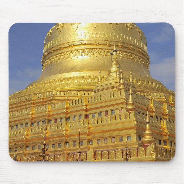 Shwezigon Pagoda in Bagan, Bagan (Pagan), 2 Mouse Pad (Front)