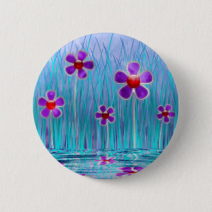 Shy Daisies Button