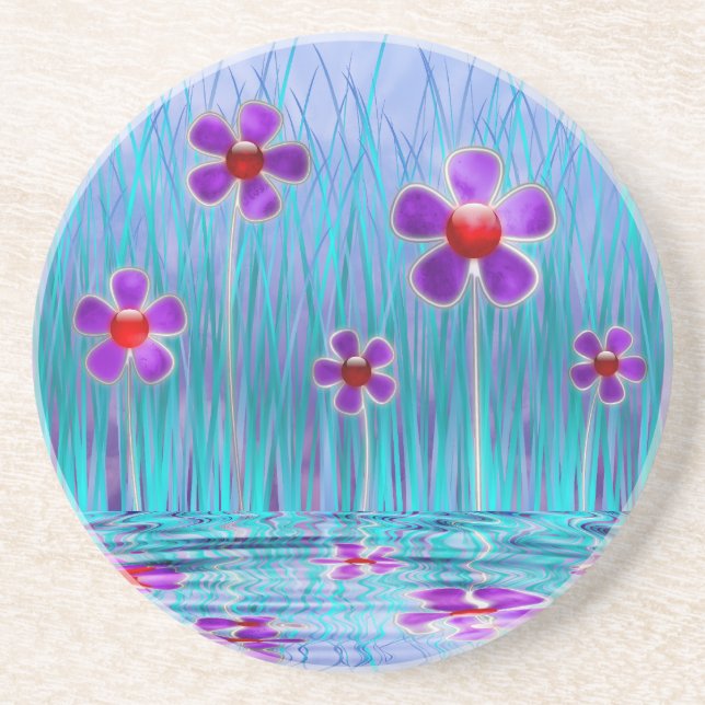 Shy Daisies Coaster (Front)