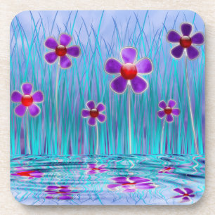 Shy Daisies Cork Coaster