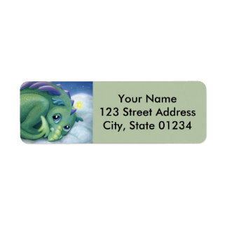 Shy Dragon return address labels