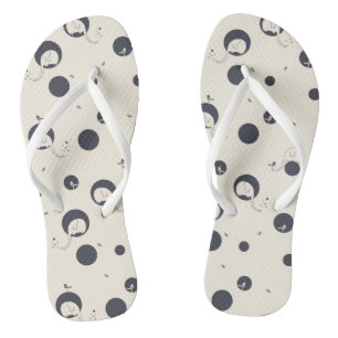 Shy Elephant Pattern Jandals