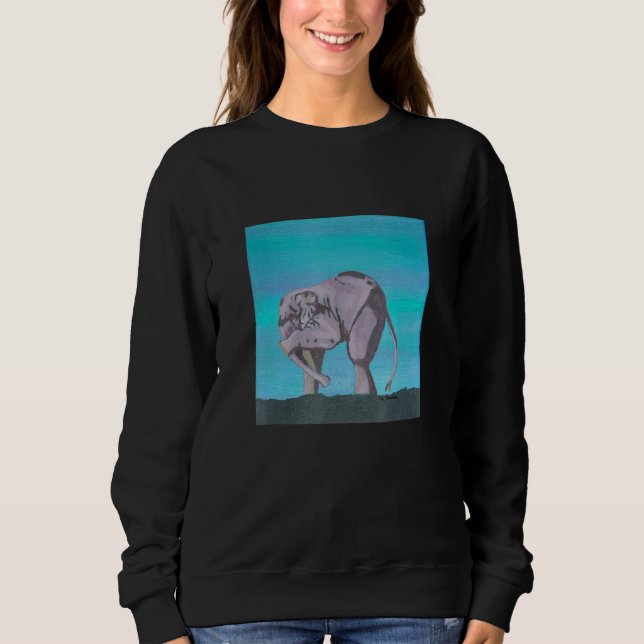 Shy Elephant Sweatshirt (Front)